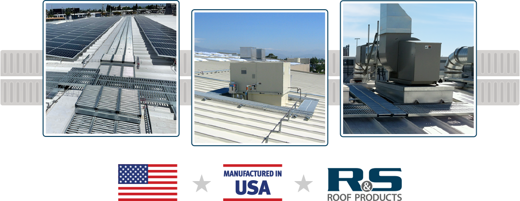 1 GrateSafe® Roof Walkway Manufactured in the USA