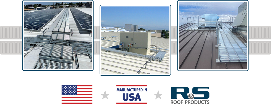 1 GrateSafe® Roof Walkway Manufactured in the USA